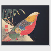 ARBEITSPAPIER: ITŌ JAKUCHŪ: WOODBLOCK GESCHENKPAPIER (Flach)