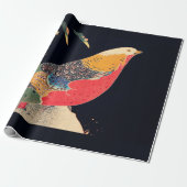 ARBEITSPAPIER: ITŌ JAKUCHŪ: WOODBLOCK GESCHENKPAPIER (Ungerollt)