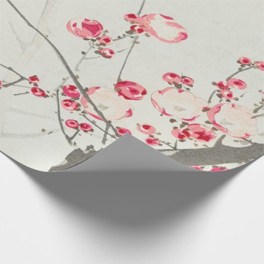 ARBEITSPAPIER: OHARA KOSON: SONGBIRD GESCHENKPAPIER (Ecke)