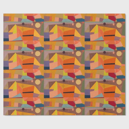 ARBEITSPAPIER: PAUL KLEE GESCHENKPAPIER (Flach)