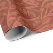 ARBEITSPAPIER: WILLIAM MORRIS : ACORNS GESCHENKPAPIER (Rolleneckpunkt)