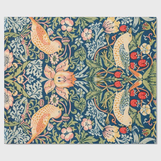 ARBEITSPAPIER: WILLIAM MORRIS : GESCHENKPAPIER (Flach)