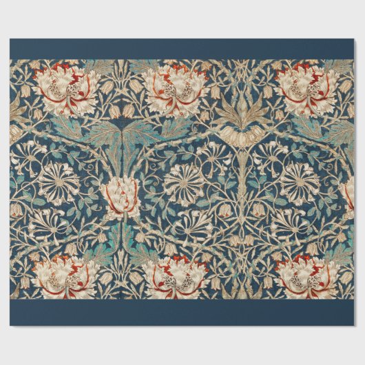 ARBEITSPAPIER: WILLIAM MORRIS:HONEYSUCKLE 1876 GESCHENKPAPIER (Flach)