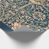 ARBEITSPAPIER: WILLIAM MORRIS:HONEYSUCKLE 1876 GESCHENKPAPIER (Ecke)