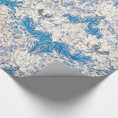 ARBEITSPAPIER: WILLIAM MORRIS : HONEYSUCKLE GESCHENKPAPIER (Ecke)