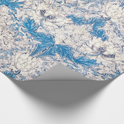 ARBEITSPAPIER: WILLIAM MORRIS : HONEYSUCKLE GESCHENKPAPIER (Ecke)