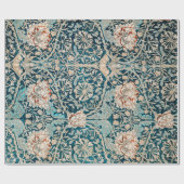 ARBEITSPAPIER: WILLIAM MORRIS : HONEYSUCKLE GESCHENKPAPIER (Flach)