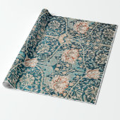 ARBEITSPAPIER: WILLIAM MORRIS : HONEYSUCKLE GESCHENKPAPIER (Ungerollt)