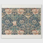 ARBEITSPAPIER: WILLIAM MORRIS : HONEYSUCKLE GESCHENKPAPIER (Flach)