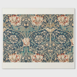 ARBEITSPAPIER: WILLIAM MORRIS : HONEYSUCKLE GESCHENKPAPIER