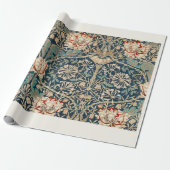 ARBEITSPAPIER: WILLIAM MORRIS : HONEYSUCKLE GESCHENKPAPIER (Ungerollt)