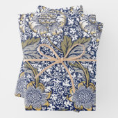 ARBEITSPAPIER : WILLIAM MORRIS : KENNET GESCHENKPAPIER SET (Beispiel)