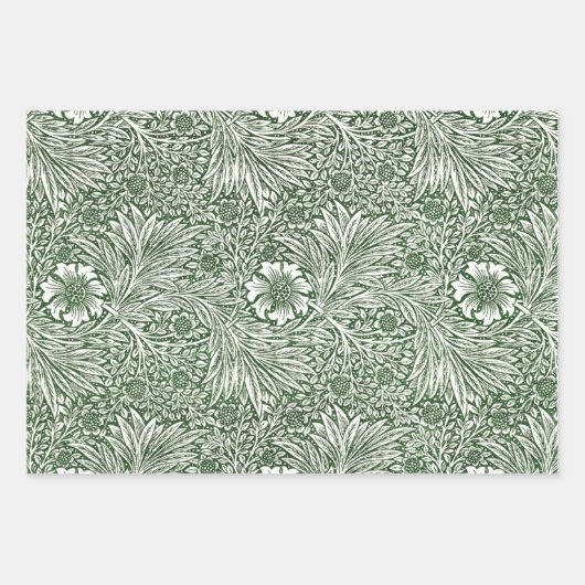 ARBEITSPAPIER : WILLIAM MORRIS : MARIGOLD GESCHENKPAPIER SET (Vorderseite)