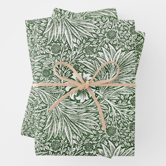 ARBEITSPAPIER : WILLIAM MORRIS : MARIGOLD GESCHENKPAPIER SET (Beispiel)