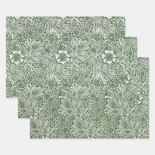 ARBEITSPAPIER : WILLIAM MORRIS : MARIGOLD GESCHENKPAPIER SET (Set)
