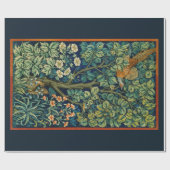 ARBEITSPAPIER: WILLIAM MORRIS : PHEASANT GESCHENKPAPIER (Flach)