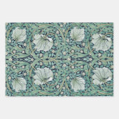 ARBEITSPAPIER : WILLIAM MORRIS : PIMPERNEL GESCHENKPAPIER SET (Vorderseite 3)