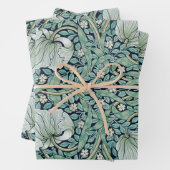 ARBEITSPAPIER : WILLIAM MORRIS : PIMPERNEL GESCHENKPAPIER SET (Beispiel)