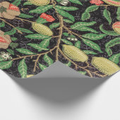 ARBEITSPAPIER: WILLIAM MORRIS : POMEGRANAT GESCHENKPAPIER (Ecke)