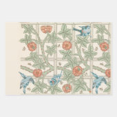 ARBEITSPAPIER : WILLIAM MORRIS : TRELLIS GESCHENKPAPIER SET (Vorderseite 2)