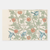 ARBEITSPAPIER : WILLIAM MORRIS : TRELLIS GESCHENKPAPIER SET (Vorderseite 3)