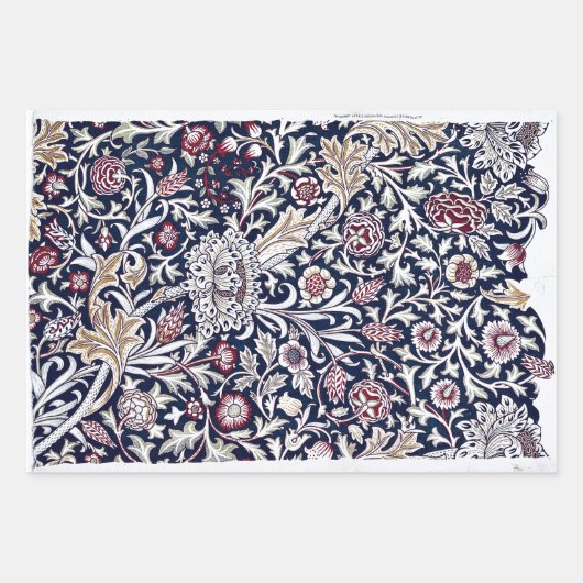 ARBEITSPAPIER : WILLIAM MORRIS : TRENT GESCHENKPAPIER SET (Vorderseite 2)