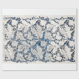 ARBEITSPAPIER: WILLIAM MORRIS : WALLFLOWER GESCHENKPAPIER
