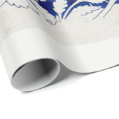 ARBEITSPAPIER: WILLIAM MORRIS : WATERCOLOR GESCHENKPAPIER (Rolleneckpunkt)