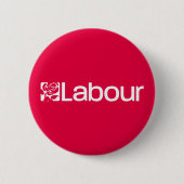 ArbeitsParty Großbritannien Button (Vorderseite)