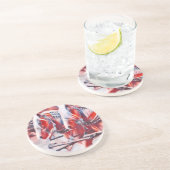 Arbeitspferde Getränkeuntersetzer (Seite)