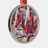 Arbeitspferde Ornament Aus Metall (Rechts)