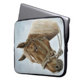 Arbeitspferdelaptop-Hülse Laptopschutzhülle (Vorderseite Links)