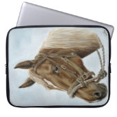 Arbeitspferdelaptop-Hülse Laptopschutzhülle (Vorderseite)