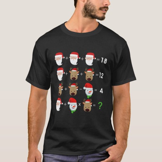 Arbeitsplan Quiz Funny Mathe Lehrer Christ T-Shirt (Vorderseite)