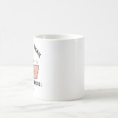 Arbeitsplatz Humor Tasse mit einer Ente (Mittel)