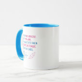 Arbeitsplatz Logik Lustiger Kaffee Tasse (Vorderseite Links)