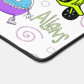 Arbeitsplatz-Mat-Außerirdische Schreibtischunterlage (Ecke)