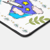 Arbeitsplatz-Mat-Außerirdische Schreibtischunterlage (Ecke)