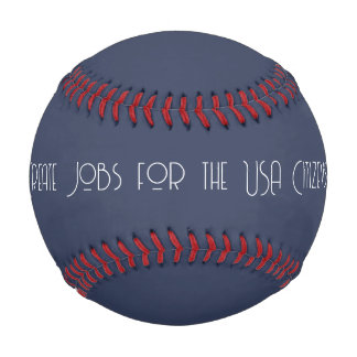 Arbeitsplätze für die Staatsbürger der USA schaffe Baseball