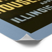 Arbeitsplätze für Mädchen und Frauen Poster (Ecke)