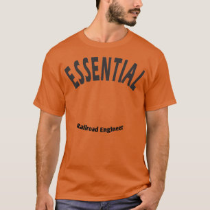 Arbeitsplätze im Eisenbahningenieur T-Shirt