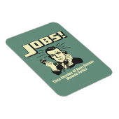 Arbeitsplätze: Stunden zwischen den Wochenenden-Pa Magnet (Rechte Seite)