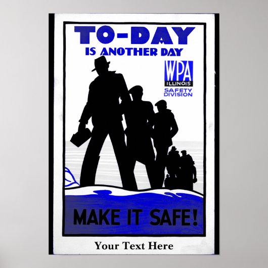 Arbeitsplatzsicherheit Poster (Vorne)