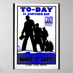 Arbeitsplatzsicherheit Poster