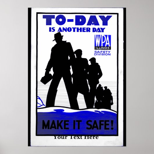 Arbeitsplatzsicherheit Poster (Vorne)
