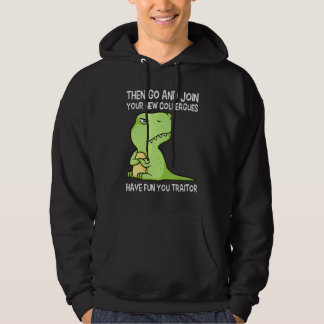 Arbeitsplatzwechsel Abschied Kollege Versetzungsab Hoodie