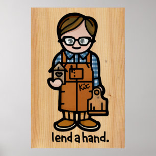 Arbeitsraum wallhanging. poster