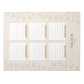 Arbeitsroutinemanager der jüdischen Mama 2 Notizblock (Vorderseite)