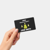 Arbeitsschutz Ausweis (Handheld)