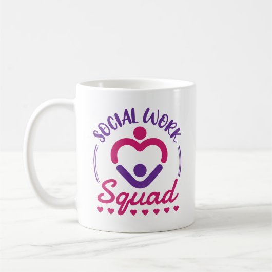 Arbeitsschwerpunkt Sozialarbeiter LCSW Kaffeetasse (Links)